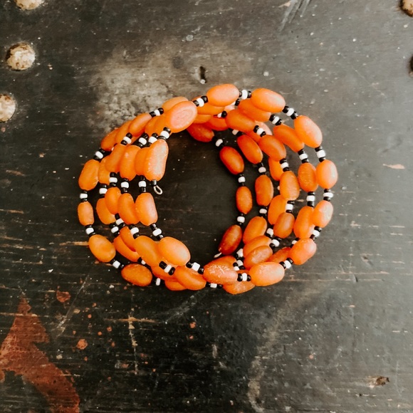 African/Kenyan beaded wrap bracelet. - Picture 2 of 3